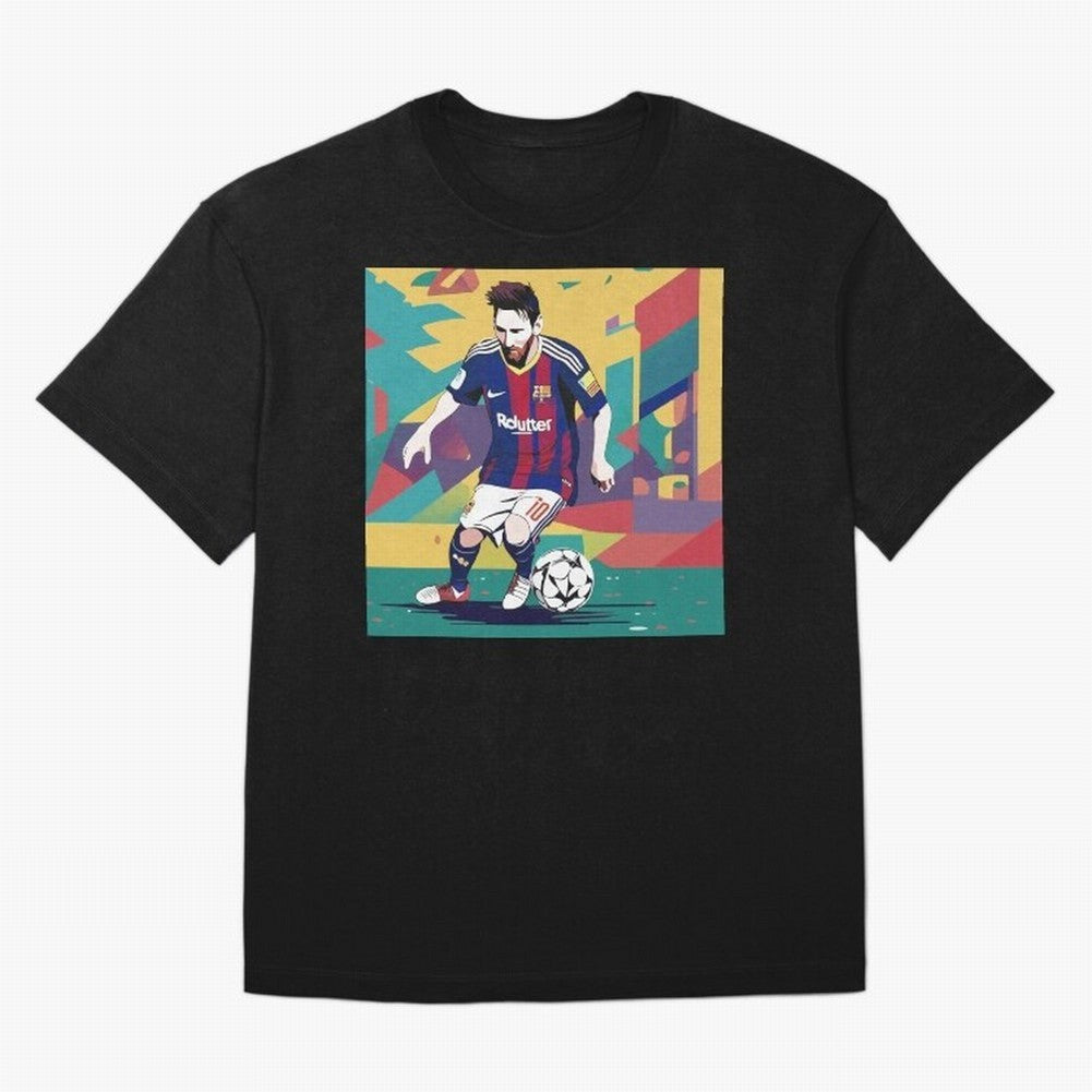 Lionel Messi Barcelona Football Classic T-Shirt Bring Global Tournament Vibes to the FIFA World Cup 2026 Journey through Neymar Highlights, France Pride, Championship Spirit, Famous Goals, Roaring Crowds and International Football Unity; Built for