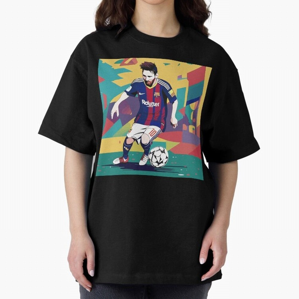 Lionel Messi Barcelona Football Classic T-Shirt Bring Global Tournament Vibes to the FIFA World Cup 2026 Journey through Neymar Highlights, France Pride, Championship Spirit, Famous Goals, Roaring Crowds and International Football Unity; Built for