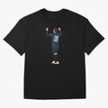 Messi Iconic Illustration Oversized T-Shirt Fuel Your Fan Pride for FIFA World Cup 2026 USA Canada Mexico Featuring Mbappe and Neymar, Argentina Energy, Worldwide Fan Energy, Dramatic Goals, Stadium Lights and Championship Celebrations; Ideal for