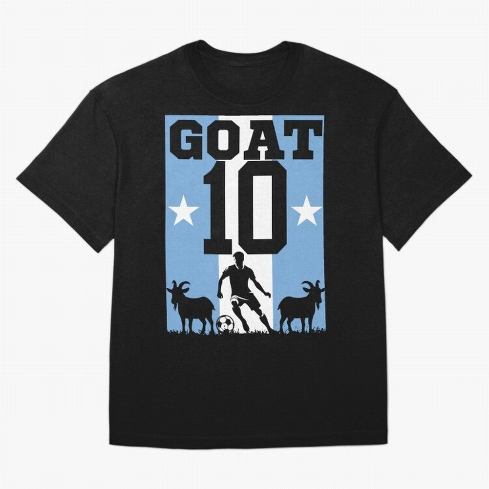 The Goat 10 Argentina World Cup 2026 Classic T-Shirt Build FIFA World Cup 2026 USA Canada Mexico Spirit, Inspired by Argentina and Brazil, Haaland and Mbappe, Football History, Final Match Energy, Crowd Noise and Once in a Lifetime Moments; Perfect