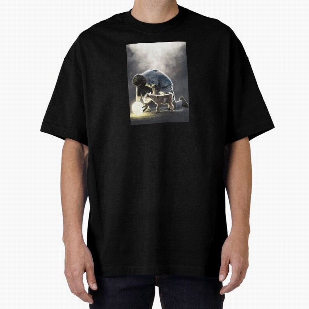 LIONEL MESSI GOAT Oversized T-Shirt Bring Bold Fan Energy to FIFA World Cup 2026 Group Stage for Fans of Neymar, Haaland and Cristiano Ronaldo and Spain and Netherlands, Bringing Goal Celebration Energy, Supporter Heritage, Football Icons and