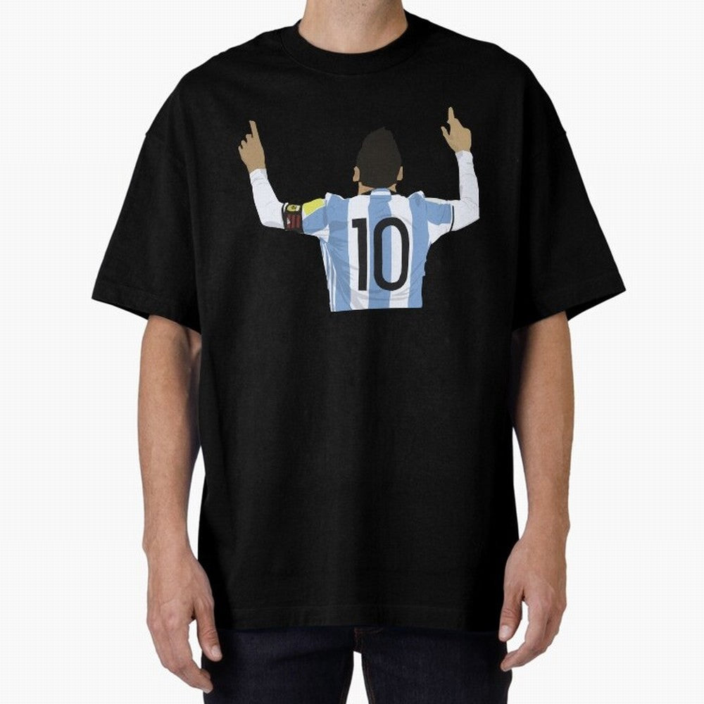 Leo- M10 Essential T-Shirt Feel International Energy from FIFA World Cup 2026 Spirit, Filled with Germany, Neymar, Fan Favorite Moments, National Team Passion, Big Match Drama and Soccer History; Perfect for Supporters Who Want Bold Football