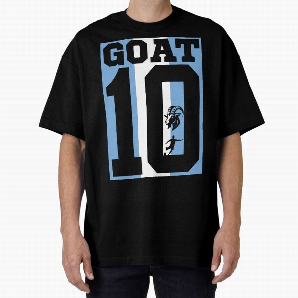 World Cup 2026 Argentina The Goat 10 Classic T-Shirt Feel the Heartbeat of FIFA World Cup 2026 USA Canada Mexico Featuring Messi, CR7 and Mbappe, Brazil, Portugal and Argentina Energy, Vintage Soccer Flavor, Modern Football Stars, National Flags