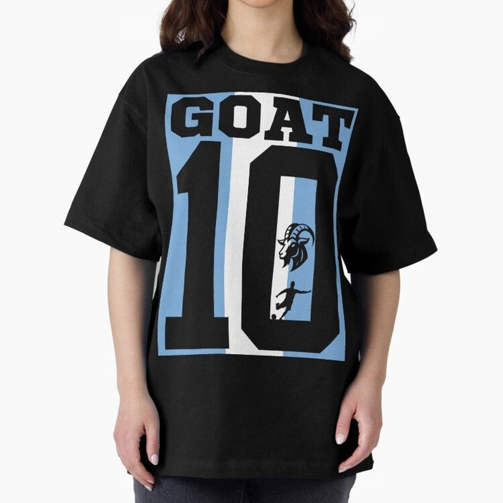 World Cup 2026 Argentina The Goat 10 Classic T-Shirt Feel the Heartbeat of FIFA World Cup 2026 USA Canada Mexico Featuring Messi, CR7 and Mbappe, Brazil, Portugal and Argentina Energy, Vintage Soccer Flavor, Modern Football Stars, National Flags