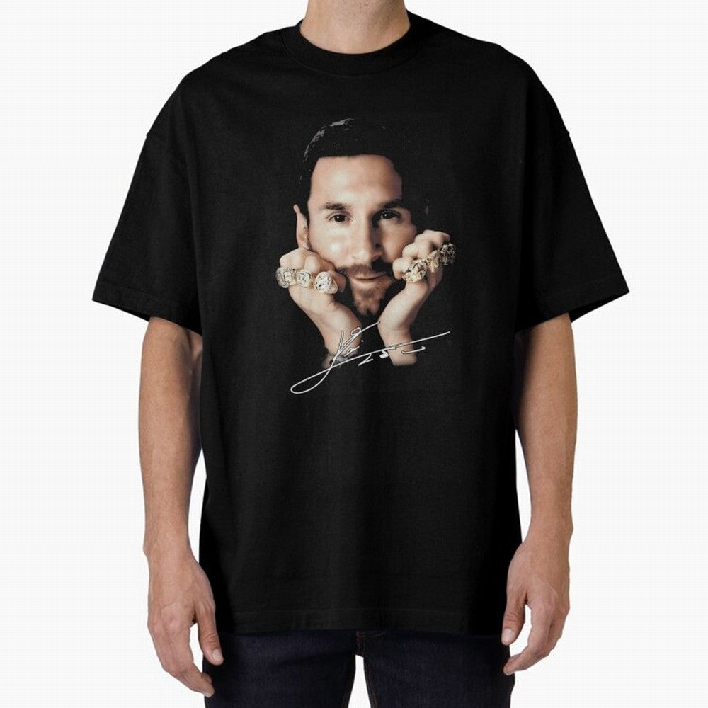Lionel Messi Big Face Essential T-Shirt Stand Proud for FIFA World Cup 2026 Spirit, Built around France, Mbappe, Retro Football Energy, Iconic Rivalries, Trophy Chase Drama and Stadium Atmosphere; Ideal for Passionate Fans Who Love Underdog
