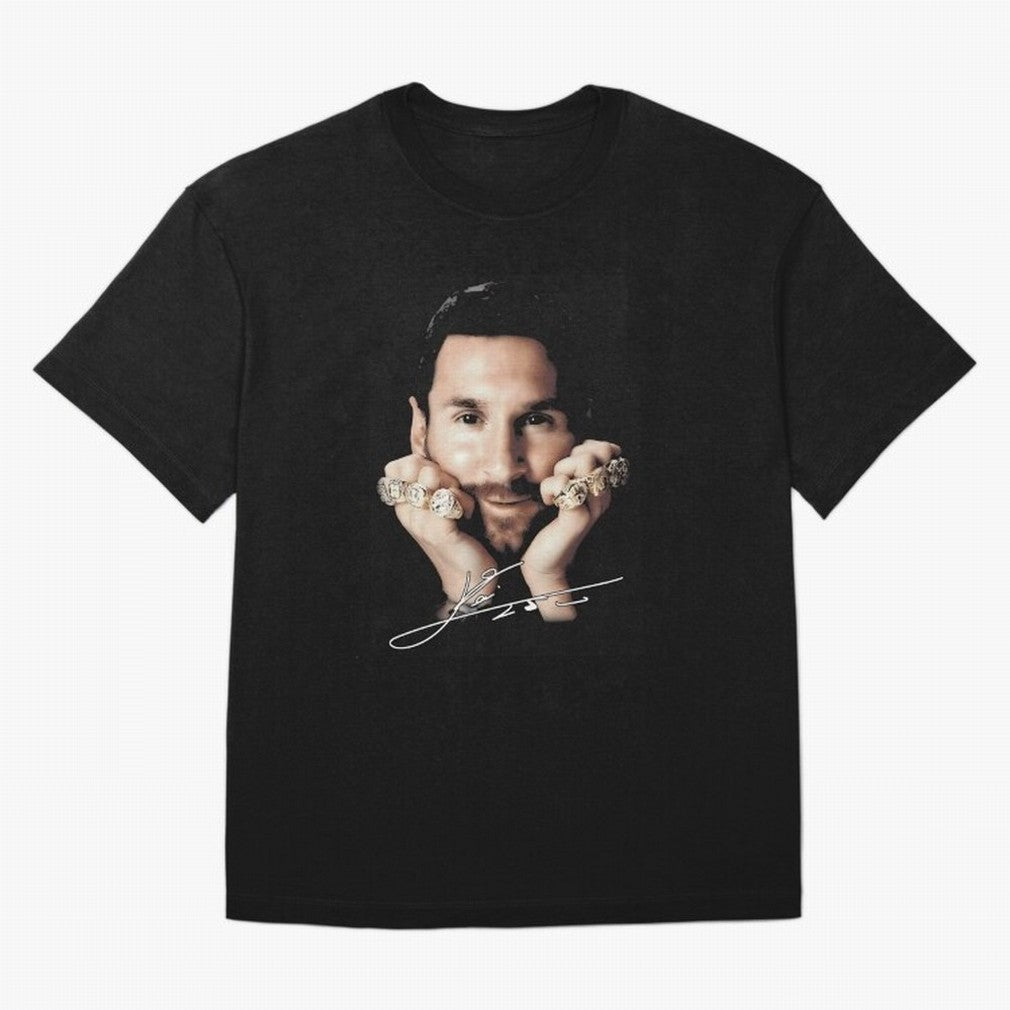 Lionel Messi Big Face Essential T-Shirt Stand Proud for FIFA World Cup 2026 Spirit, Built around France, Mbappe, Retro Football Energy, Iconic Rivalries, Trophy Chase Drama and Stadium Atmosphere; Ideal for Passionate Fans Who Love Underdog