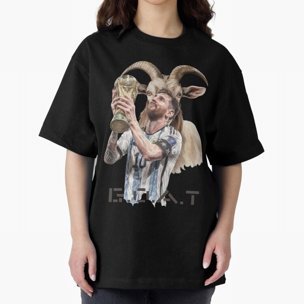 The G.O.A.T of Football, Lionel Messi Classic T-Shirt Bring a Champion Mindset to the FIFA World Cup 2026 Journey through Haaland and Mbappe Highlights, England Pride, Stadium Chants, National Pride, Trophy Dreams and Unforgettable Football