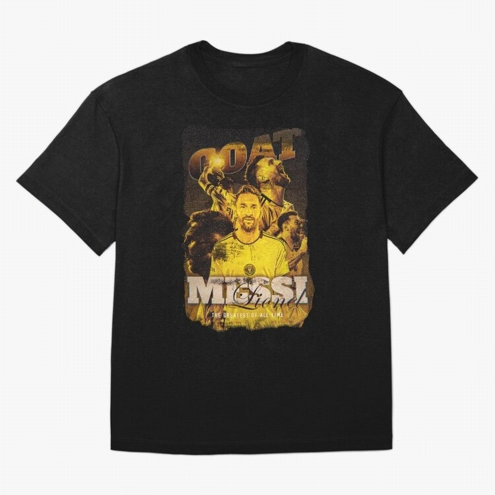 Lionel Messi The Goat Classic T-Shirt Celebrate the Biggest Stage of the FIFA World Cup 2026 Journey through Mbappe and Neymar Highlights, Germany Pride, Worldwide Fan Energy, Dramatic Goals, Stadium Lights and Championship Celebrations; Perfect