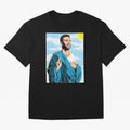messi god Oversized T-Shirt Build FIFA World Cup 2026 Group Stage for Fans of CR7 and Spain, Bringing Worldwide Fan Energy, Dramatic Goals, Stadium Lights and Championship Celebrations; Ideal for Passionate Fans Who Love Underdog Stories, Superstar