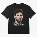 Lionel Messi Oversized T-Shirt Celebrate Global Football Passion for FIFA World Cup 2026 USA Canada Mexico, Filled with Messi and Cristiano Ronaldo, England, France and Netherlands, Match Day Excitement, Supporter Culture, Golden Goals and Global