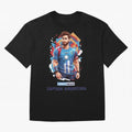 Lionel Messi Captain Argentina Oversized T-Shirt Celebrate Football Heritage in FIFA World Cup 2026 Group Stage Made for Messi, CR7 and Mbappe, Brazil, Portugal and Argentina Energy, Champion Mindset, Group Stage Buzz, Knockout Tension and