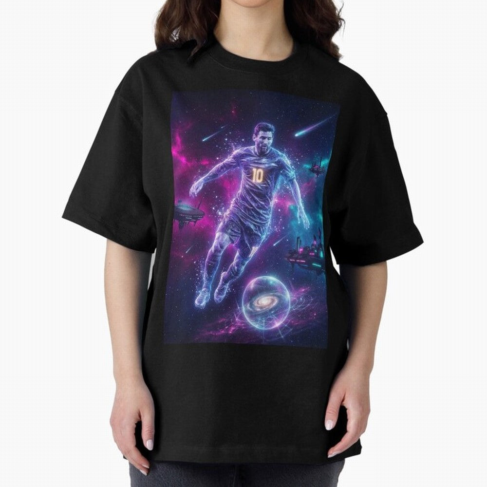 Lionel Messi The Eternal GOAT Of Another Galaxy - (Version 5) Classic T-Shirt Relive Global Football Passion for FIFA World Cup 2026, Celebrating CR7 and Messi, England and Germany, Tournament Hype, Historic Matchups, Family Viewing Parties and