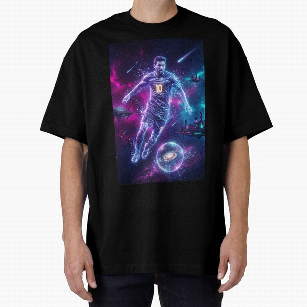 Lionel Messi The Eternal GOAT Of Another Galaxy - (Version 5) Classic T-Shirt Relive Global Football Passion for FIFA World Cup 2026, Celebrating CR7 and Messi, England and Germany, Tournament Hype, Historic Matchups, Family Viewing Parties and