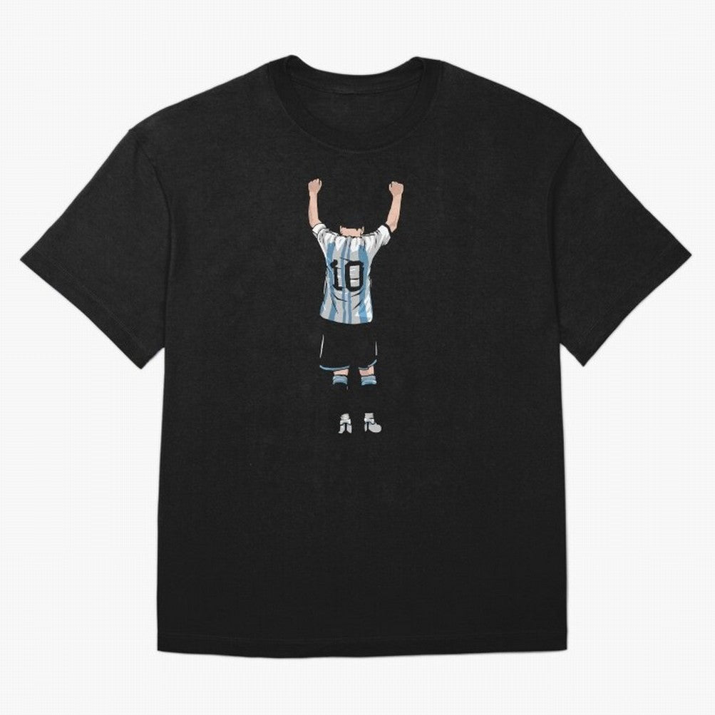 Messi Celebration World Cup Qatar 2022 Classic T-Shirt Show Fan Pride Across Match Day Hype around FIFA World Cup 2026, Neymar, England, France and Netherlands, Champion Mindset, Group Stage Buzz, Knockout Tension and Passionate Fan Culture; Made