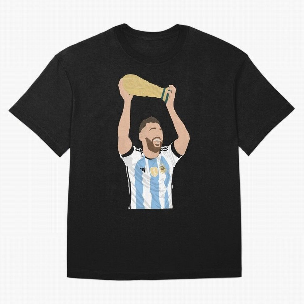 Messi minimalist design Classic T-Shirt Share Match Day Hype around FIFA World Cup 2026 Group Stage, Haaland and Mbappe, Germany, Football Festival Excitement, Trophy Ambitions, Country Rivalries and Star Player Buzz; Perfect for Fans, Collectors,