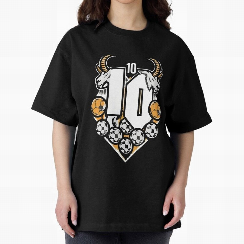 GOAT (Lionel Messi) design Boxy T-Shirt Celebrate the Next Chapter of FIFA World Cup 2026 Group Stage Celebrating Neymar, Portugal Energy, Supporter Pride, Iconic Celebrations, Legendary Names and Global Match Day Energy; Great for Watch Parties,