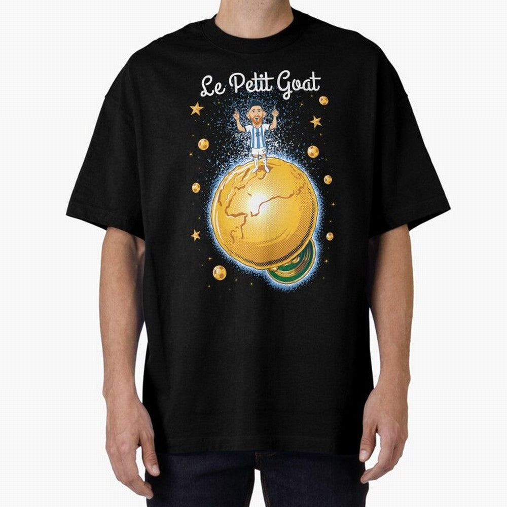 Le Petit Goat Essential T-Shirt Turn Up for the FIFA World Cup 2026 Journey through Messi, Neymar and Mbappe Highlights, France and Portugal Pride, Championship Spirit, Famous Goals, Roaring Crowds and International Football Unity; Ideal for