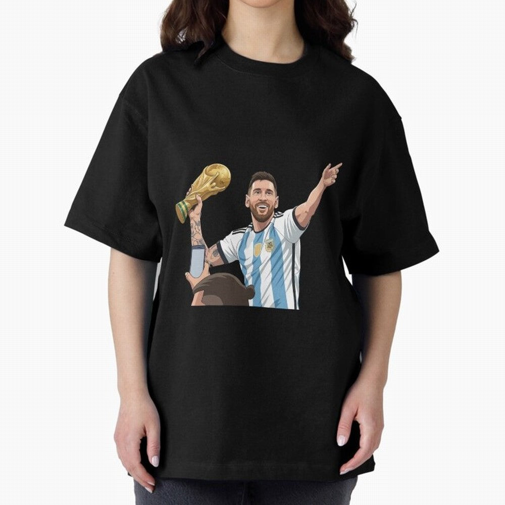 Lionel Messi Classic T-Shirt Celebrate the Next Chapter of the FIFA World Cup 2026 Group Stage Journey through Mbappe and Neymar Highlights, Spain and Netherlands Pride, Retro Football Energy, Iconic Rivalries, Trophy Chase Drama and Stadium