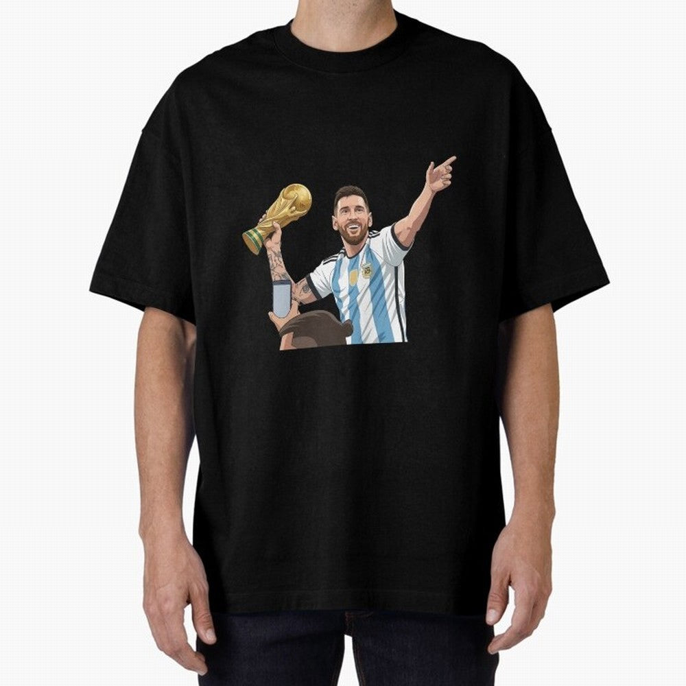 Lionel Messi Classic T-Shirt Celebrate the Next Chapter of the FIFA World Cup 2026 Group Stage Journey through Mbappe and Neymar Highlights, Spain and Netherlands Pride, Retro Football Energy, Iconic Rivalries, Trophy Chase Drama and Stadium