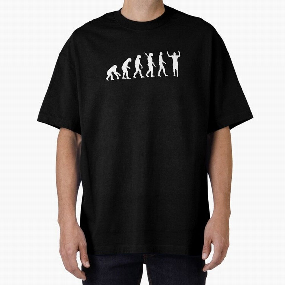 Messi Mankind Evolution Oversized T-Shirt Join the Countdown to Match Day Hype around FIFA World Cup 2026 Group Stage, Messi, Netherlands, Stadium Memories, Football Loyalty, International Chants and Championship Tradition; Perfect for People Who