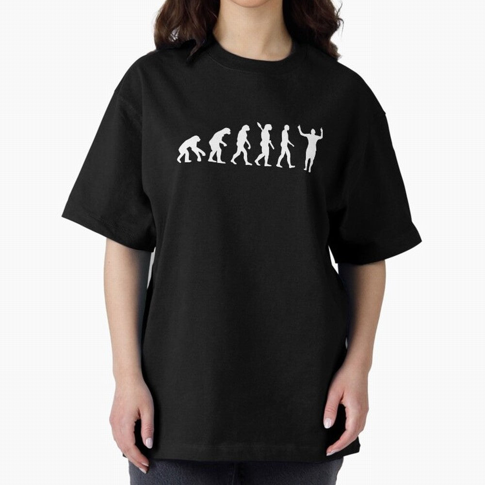 Messi Mankind Evolution Oversized T-Shirt Join the Countdown to Match Day Hype around FIFA World Cup 2026 Group Stage, Messi, Netherlands, Stadium Memories, Football Loyalty, International Chants and Championship Tradition; Perfect for People Who