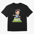 Lionel MESSI Oversized T-Shirt Honor the Football Icons of FIFA World Cup 2026 for Fans of Mbappe and Neymar and Brazil, Portugal and Argentina, Bringing Retro Football Energy, Iconic Rivalries, Trophy Chase Drama and Stadium Atmosphere; Ideal for
