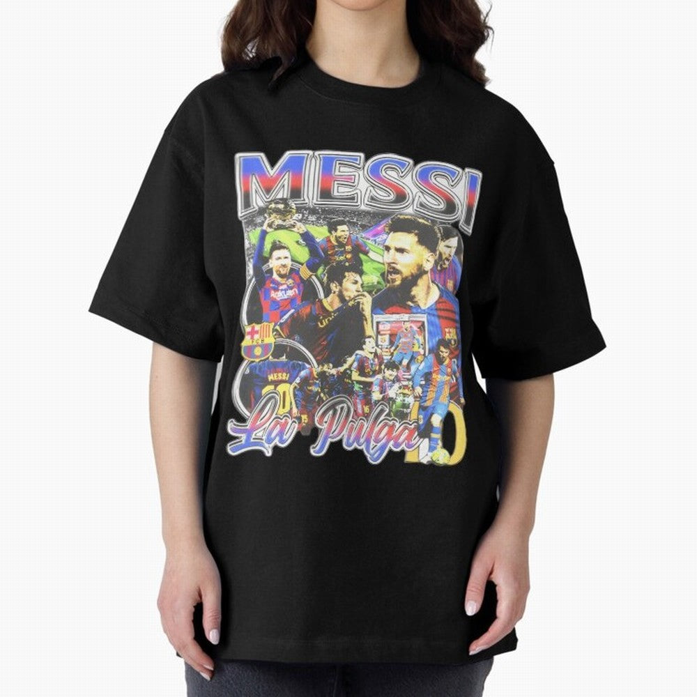 Lionel Messi Graphic Design Classic T-Shirt Carry the Dream of FIFA World Cup 2026 Inspired by Haaland and Mbappe, Spain Energy, Football History, Final Match Energy, Crowd Noise and Once in a Lifetime Moments; Great for Watch Parties, Sports Bars,