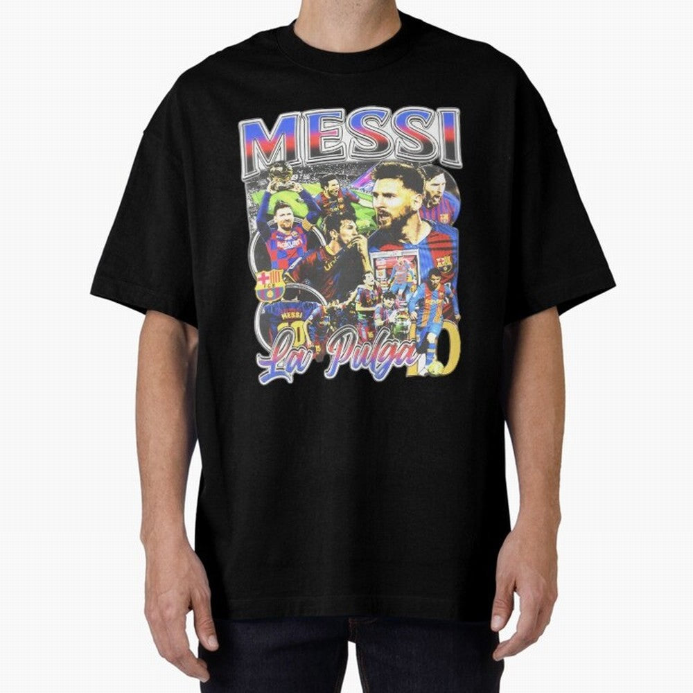Lionel Messi Graphic Design Classic T-Shirt Carry the Dream of FIFA World Cup 2026 Inspired by Haaland and Mbappe, Spain Energy, Football History, Final Match Energy, Crowd Noise and Once in a Lifetime Moments; Great for Watch Parties, Sports Bars,