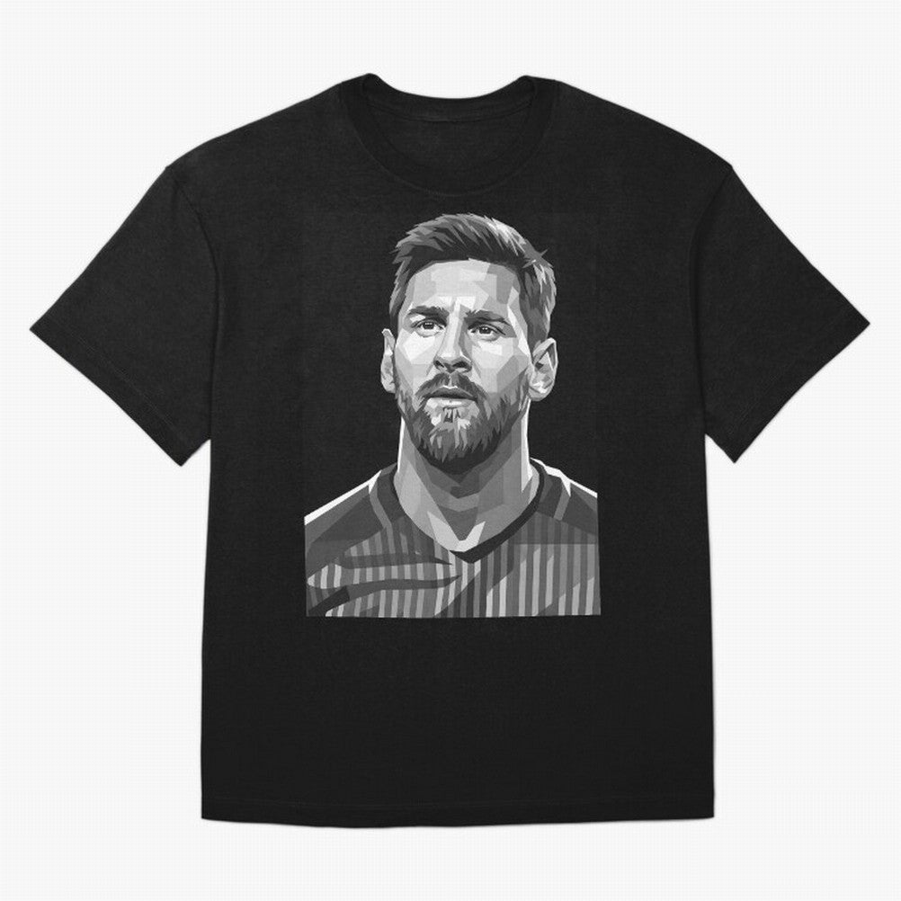 Messi grayscale Oversized T-Shirt Feel the Trophy Chase of Match Day Hype around FIFA World Cup 2026 Group Stage, Messi and Cristiano Ronaldo, Spain, Goal Celebration Energy, Supporter Heritage, Football Icons and Worldwide Tournament Joy; Ideal