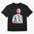 Messi wpap Classic T-Shirt Keep the Match Day Mood of FIFA World Cup 2026 USA Canada Mexico Spirit, Built around Brazil, Portugal and Argentina, Mbappe and Neymar, Match Day Excitement, Supporter Culture, Golden Goals and Global Football Passion;