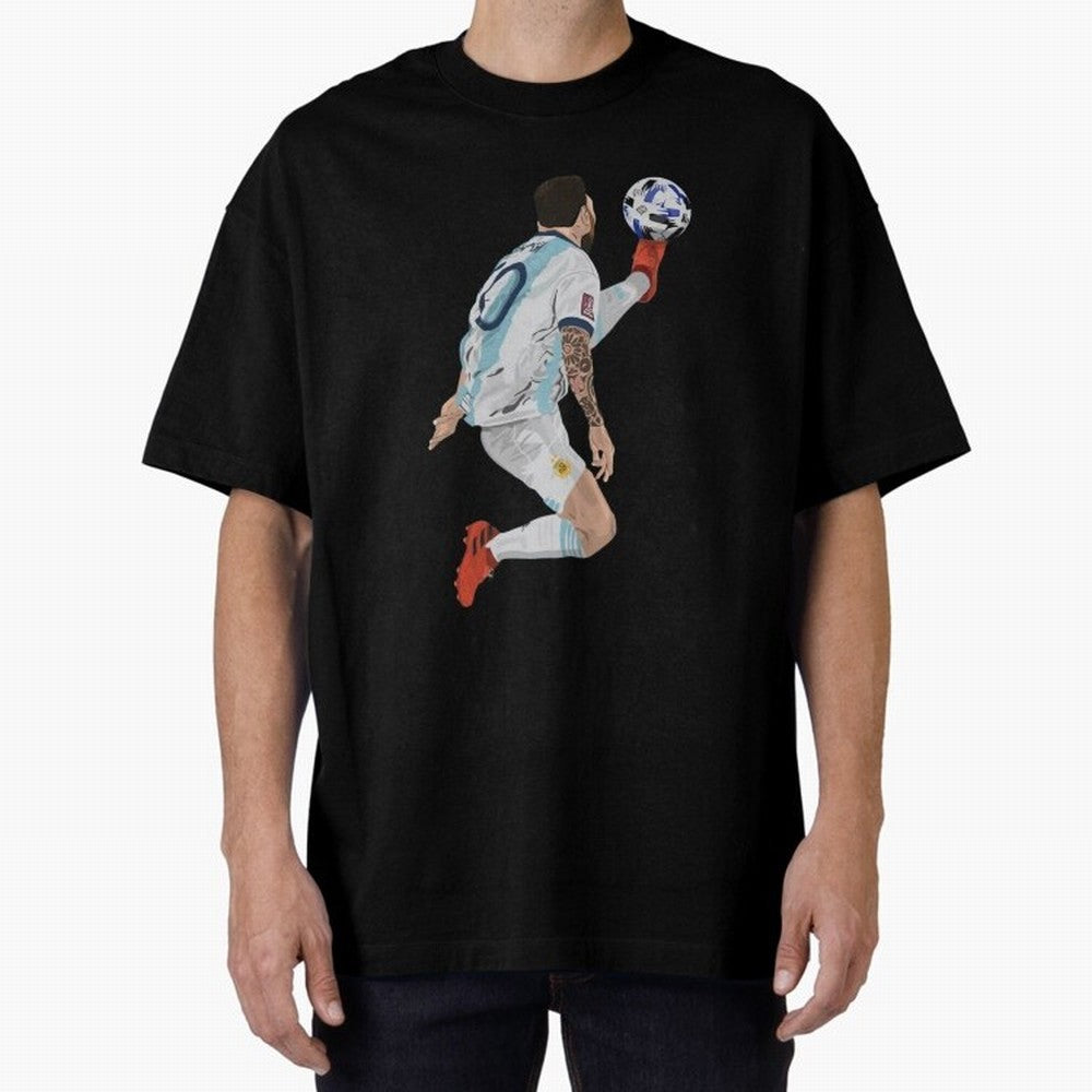Messi - Lionel Messi Ball Classic T-Shirt Celebrate Rivalries and Pride in FIFA World Cup 2026 Group Stage Built around Haaland and Mbappe, Portugal, Spain and Germany Energy, Sports Nostalgia, International Competition, Famous Players and