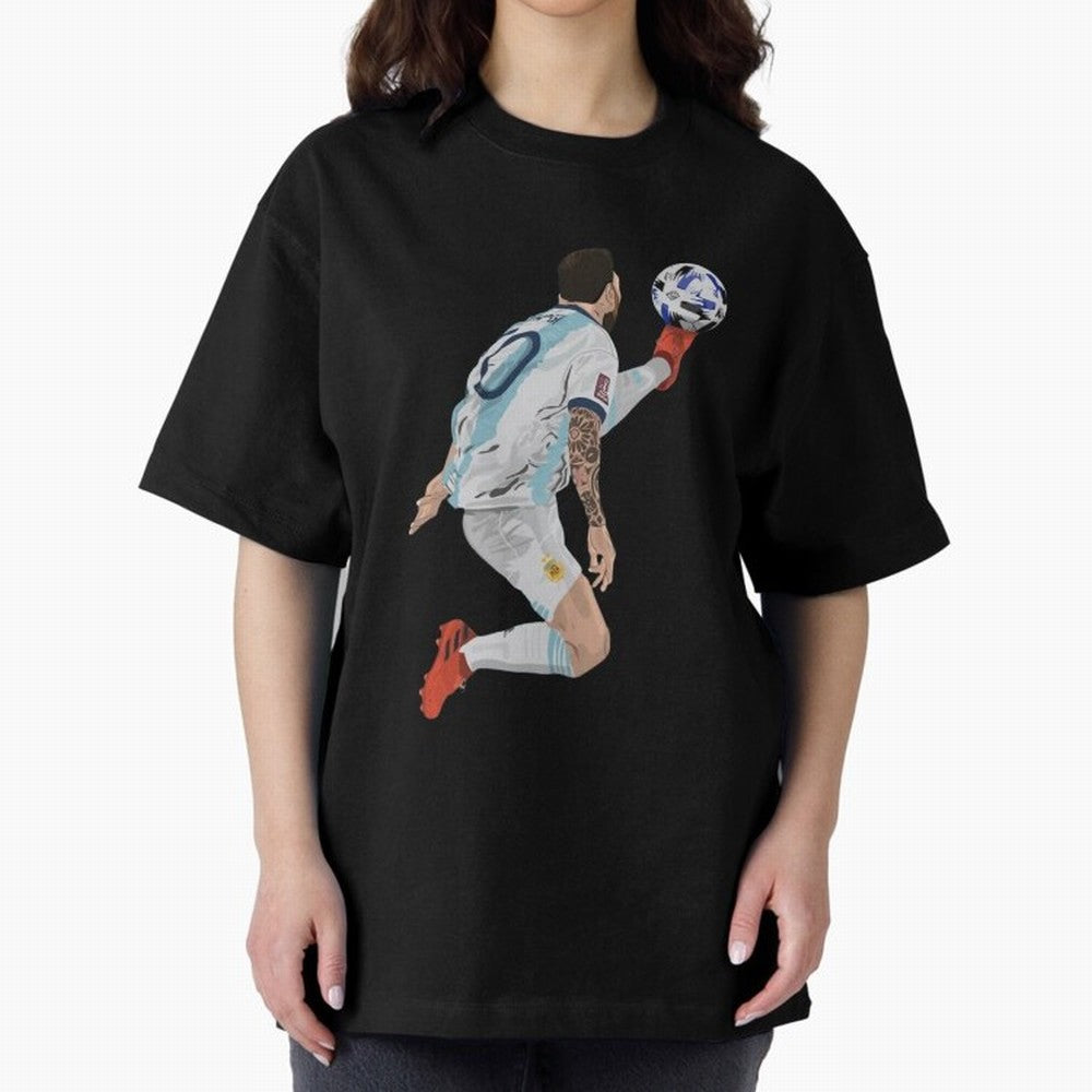 Messi - Lionel Messi Ball Classic T-Shirt Celebrate Rivalries and Pride in FIFA World Cup 2026 Group Stage Built around Haaland and Mbappe, Portugal, Spain and Germany Energy, Sports Nostalgia, International Competition, Famous Players and