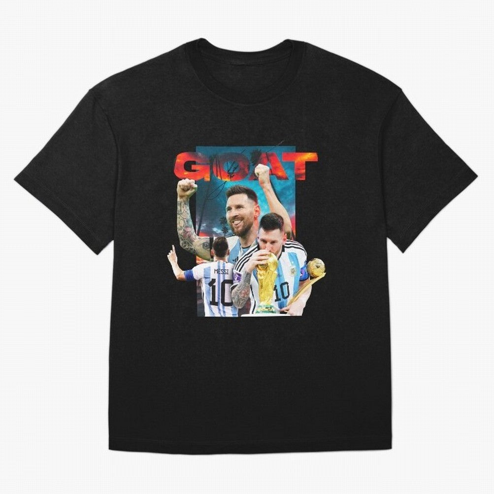 Messi GOAT Classic T-Shirt Upgrade Match Day Hype around FIFA World Cup 2026 Group Stage, Mbappe, Argentina, France and Brazil, Supporter Pride, Iconic Celebrations, Legendary Names and Global Match Day Energy; Ideal for Fans Who Follow Messi,