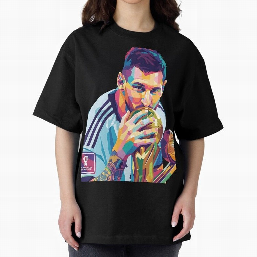 Messi Wpap Classic T-Shirt Follow Every Goal of the FIFA World Cup 2026 USA Canada Mexico Journey through Cristiano Ronaldo, Haaland and CR7 Highlights, England and Germany Pride, Sports Nostalgia, International Competition, Famous Players and