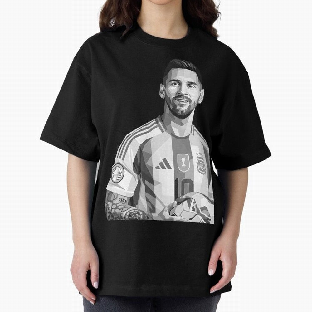 Messi grayscale Classic T-Shirt Celebrate the FIFA World Cup 2026 Group Stage Journey through Haaland Highlights, France Pride, Game Day Rituals, Football Legends, Country Pride and the Road to the Final; Built for Supporters Chasing Trophy Dreams,