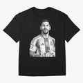 Messi grayscale Classic T-Shirt Celebrate the FIFA World Cup 2026 Group Stage Journey through Haaland Highlights, France Pride, Game Day Rituals, Football Legends, Country Pride and the Road to the Final; Built for Supporters Chasing Trophy Dreams,
