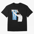 Lionel Messi holding his shirt, Argentina copa america| Perfect Gift For you and friends Classic T-Shirt Honor the FIFA World Cup 2026 Journey through Haaland and Mbappe Highlights, Brazil, Portugal and Argentina Pride, Vintage Soccer Flavor,