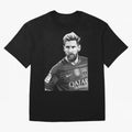 Messi grayscale Classic T-Shirt Feel the Trophy Chase of FIFA World Cup 2026 Group Stage Built around Neymar, Haaland and Cristiano Ronaldo, Argentina Energy, Soccer Culture, Superstar Moments, National Team Dreams and Competitive Fire; Ideal for