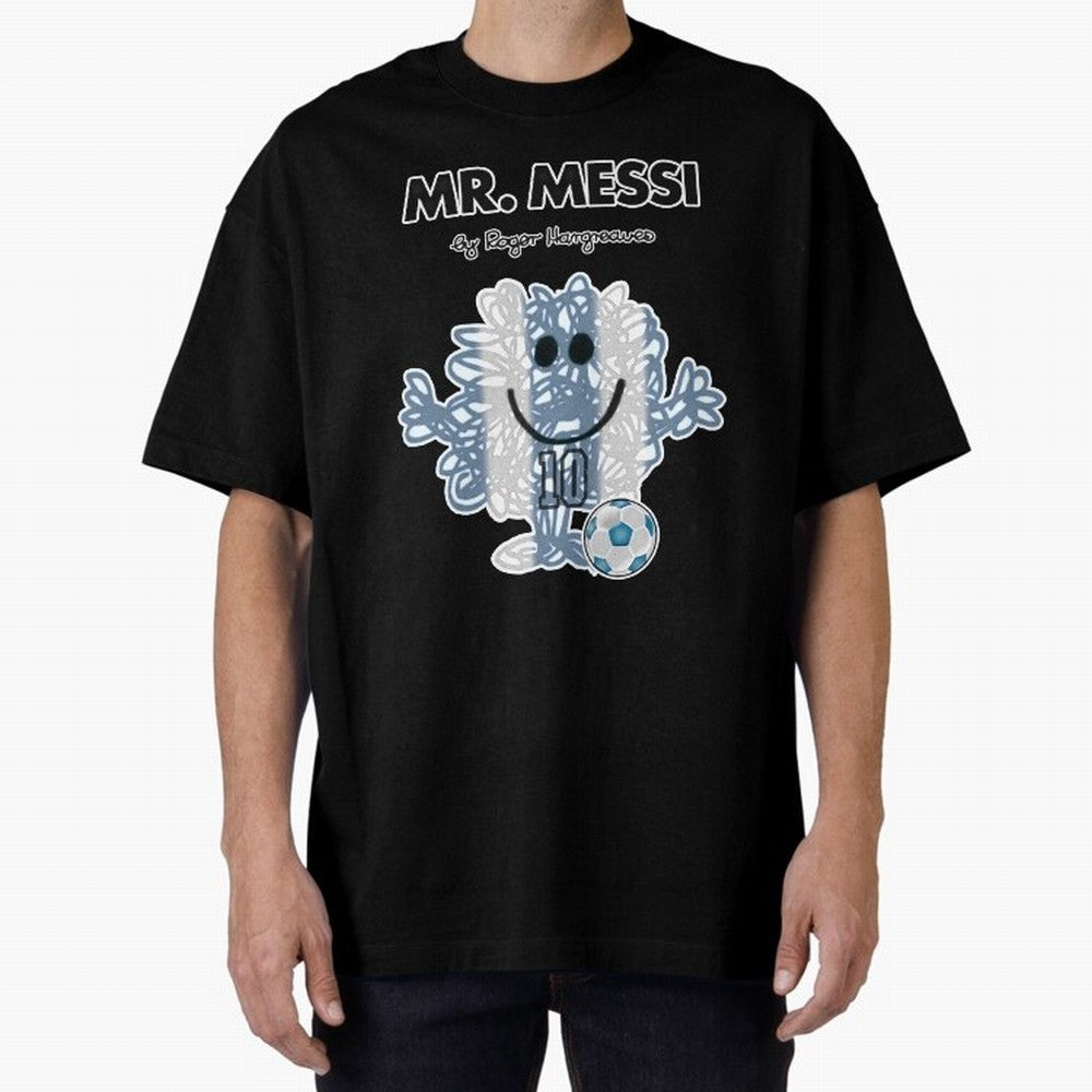 Mr Messi Parody Classic T-Shirt Show Match Day Excitement for the FIFA World Cup 2026 USA Canada Mexico Journey through Haaland and Mbappe Highlights, France Pride, Championship Spirit, Famous Goals, Roaring Crowds and International Football Unity;