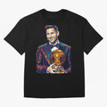 Messi Wpap Oversized T-Shirt Follow the Final Road of FIFA World Cup 2026 for Fans of Cristiano Ronaldo, Haaland and CR7 and France, Bringing Match Day Excitement, Supporter Culture, Golden Goals and Global Football Passion; Made for Collectors Who