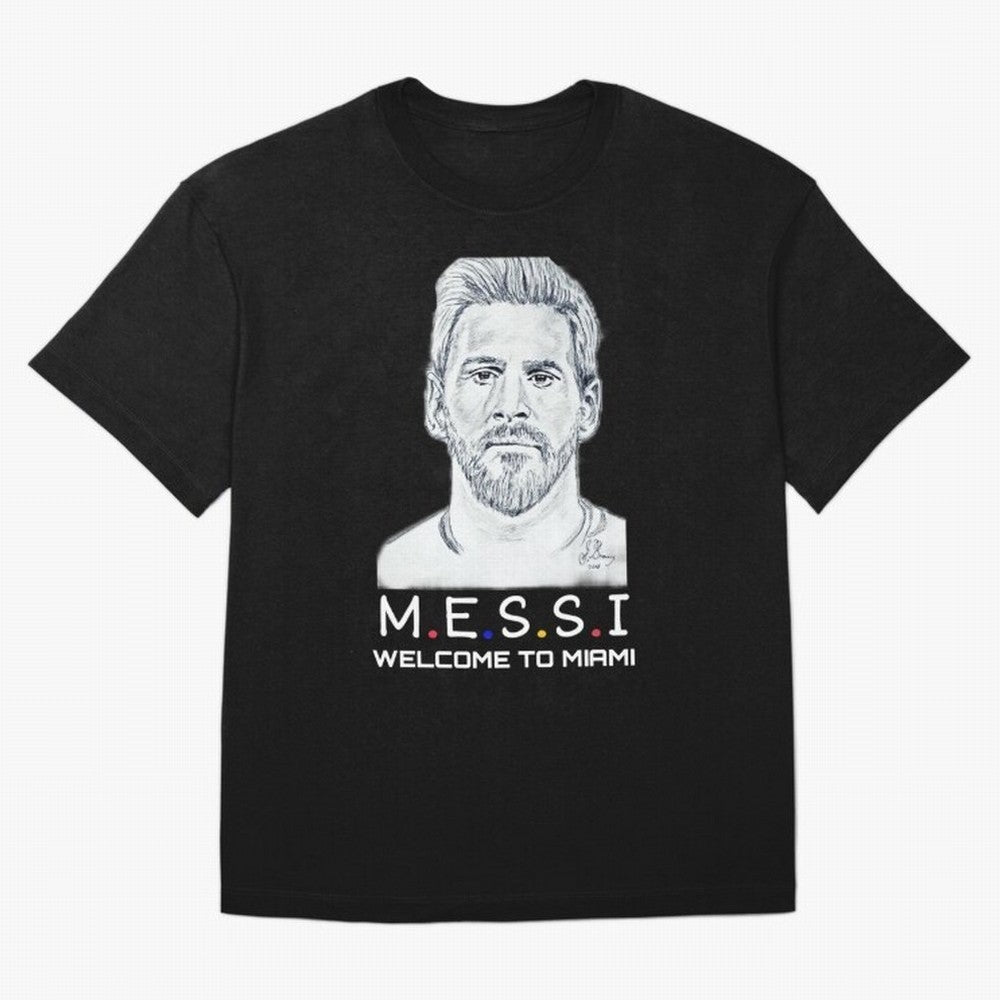 Lionel Messi, welcome to Miami Essential T-Shirt Show Fan Pride Across the FIFA World Cup 2026 Journey through Cristiano Ronaldo Highlights, Spain Pride, Retro Football Energy, Iconic Rivalries, Trophy Chase Drama and Stadium Atmosphere; Built for