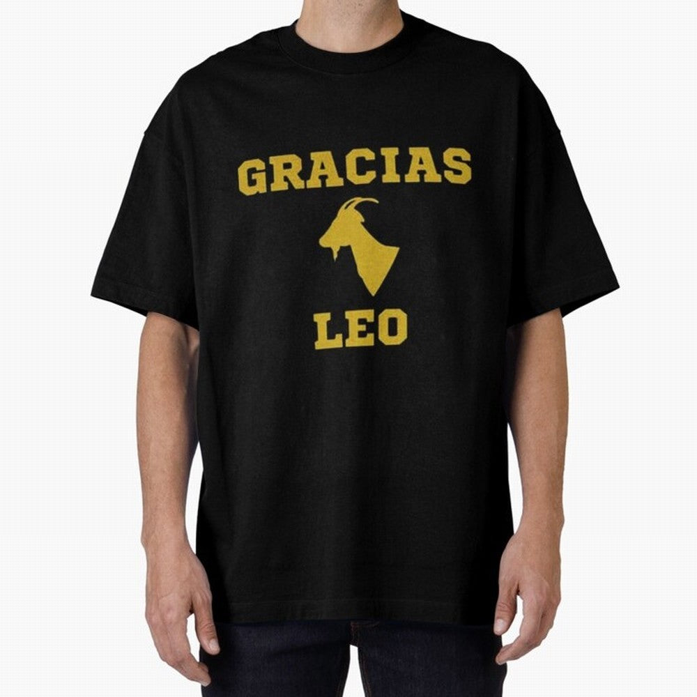 Gracias Leo| Perfect Gift For you and friends Classic T-Shirt Celebrate the Stars of Global Football Passion for FIFA World Cup 2026, Filled with Neymar, Haaland and Cristiano Ronaldo, England and Germany, Champion Mindset, Group Stage Buzz,