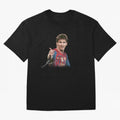 Messi T-Shirt ¡ª ¡°Young Messi¡± Graphic Tee Classic T-Shirt Make Every Kick Count in FIFA World Cup 2026 USA Canada Mexico Celebrating Haaland, Netherlands Energy, Match Day Excitement, Supporter Culture, Golden Goals and Global Football Passion;
