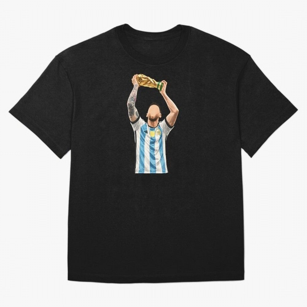 Lionel Messi Classic T-Shirt Bring Retro Soccer Energy to Global Football Passion for FIFA World Cup 2026 USA Canada Mexico, Centered on CR7, Brazil, Championship Spirit, Famous Goals, Roaring Crowds and International Football Unity; Perfect for