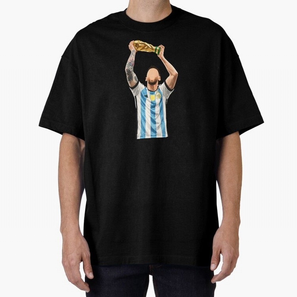 Lionel Messi Classic T-Shirt Bring Retro Soccer Energy to Global Football Passion for FIFA World Cup 2026 USA Canada Mexico, Centered on CR7, Brazil, Championship Spirit, Famous Goals, Roaring Crowds and International Football Unity; Perfect for