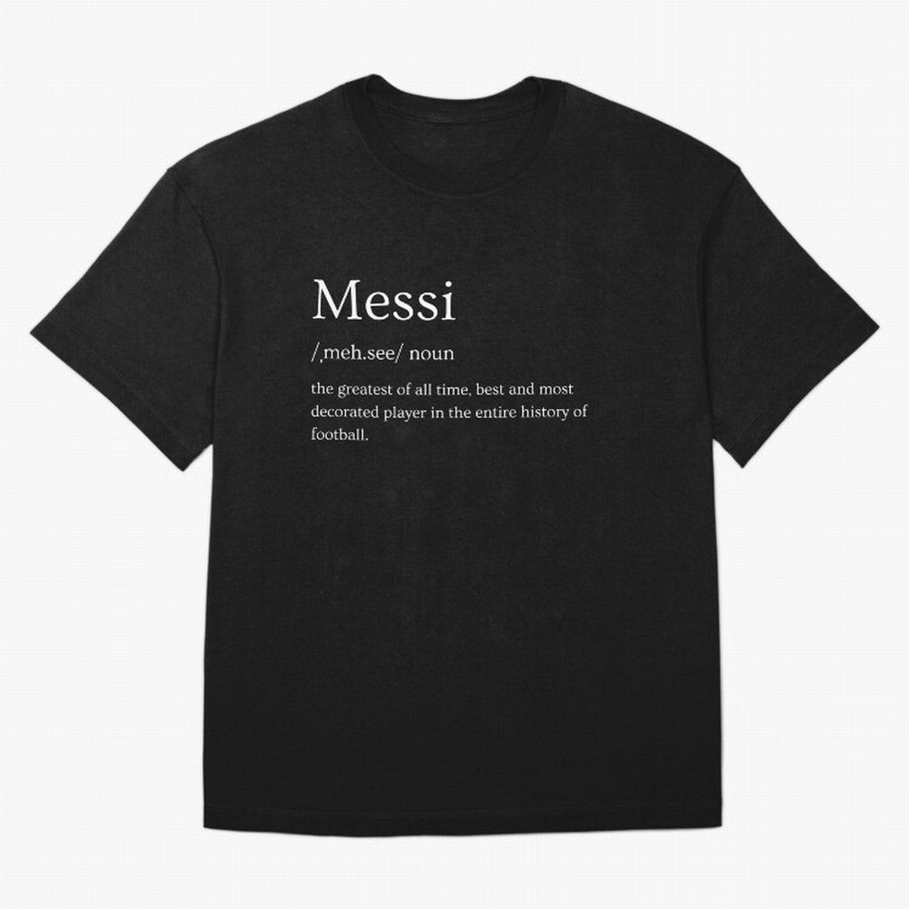Definition of Messi Classic T-Shirt Represent Fans Who Live for FIFA World Cup 2026 Group Stage Spirit, Capturing Spain, Cristiano Ronaldo, Haaland and CR7, Sports Nostalgia, International Competition, Famous Players and Unforgettable Victories;