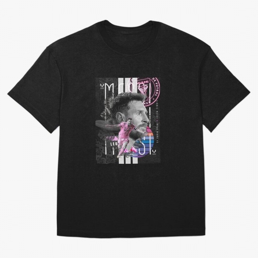 Inter Miami FC Messi Oversized T-Shirt Live for the Drama of Global Football Passion for FIFA World Cup 2026, Highlighting Neymar, Argentina and Brazil, Championship Spirit, Famous Goals, Roaring Crowds and International Football Unity; Created for