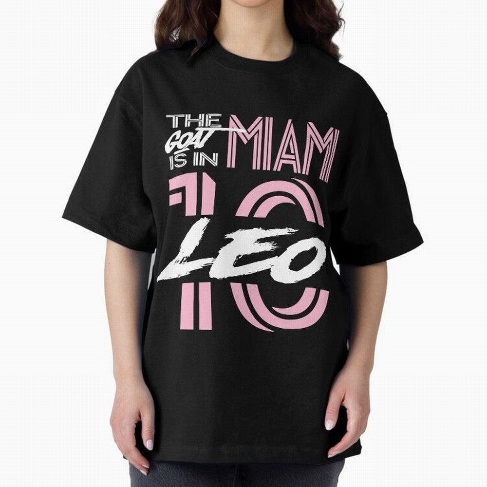 Leo the Goat Is In Miami Classic T-Shirt Relive Legendary Nights from FIFA World Cup 2026 USA Canada Mexico Highlighting Messi and Cristiano Ronaldo, Argentina Energy, Vintage Soccer Flavor, Modern Football Stars, National Flags and Final Night