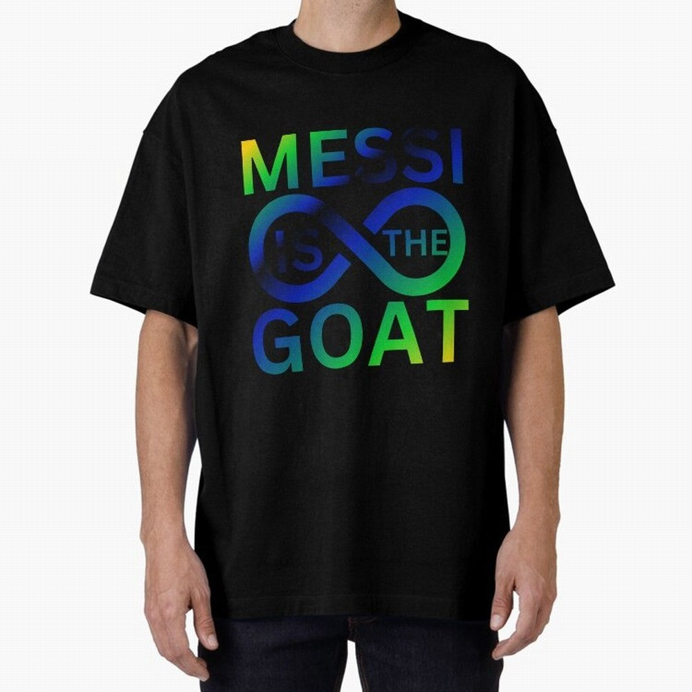 Messi is the GOAT Oversized T-Shirt Feel FIFA World Cup 2026 Group Stage with Cristiano Ronaldo, Haaland and CR7, Brazil Energy, Goal Celebration Energy, Supporter Heritage, Football Icons and Worldwide Tournament Joy; Perfect for People Who Love