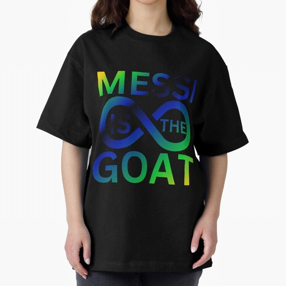 Messi is the GOAT Oversized T-Shirt Feel FIFA World Cup 2026 Group Stage with Cristiano Ronaldo, Haaland and CR7, Brazil Energy, Goal Celebration Energy, Supporter Heritage, Football Icons and Worldwide Tournament Joy; Perfect for People Who Love